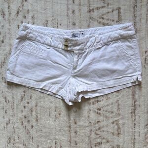 American Eagle Outfitters White Jean Shorts
